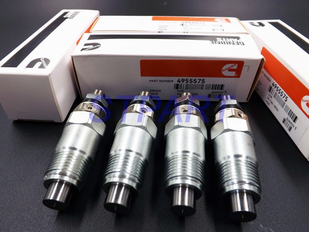 4Pcs Fuel Injector 4955575 For Cummins B3.3 Diesel Engine Injecto