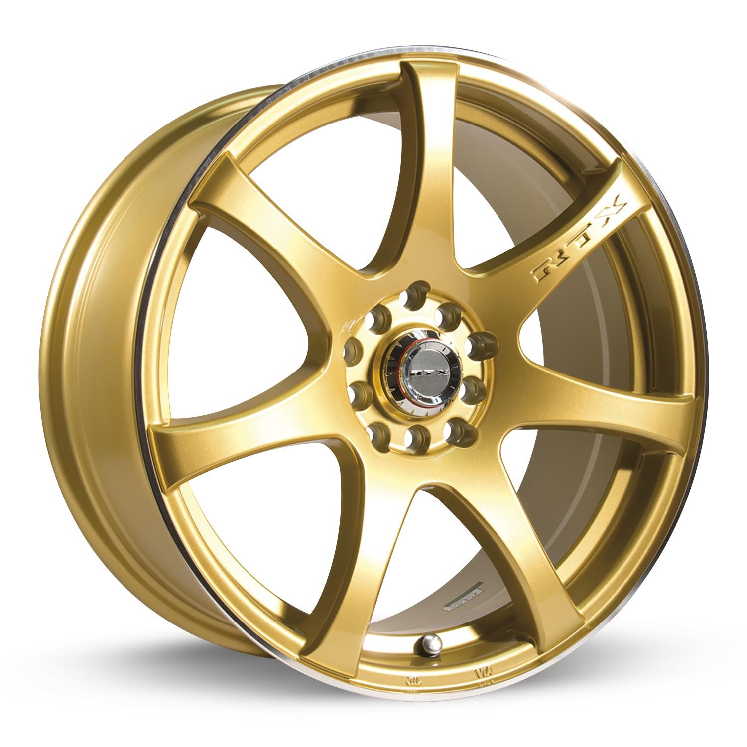 15x6.5 Gold Alloy Wheel Rim Fits Mitsubishi Mirage, OE9V8 15Inch 4x100 4Lug ET40