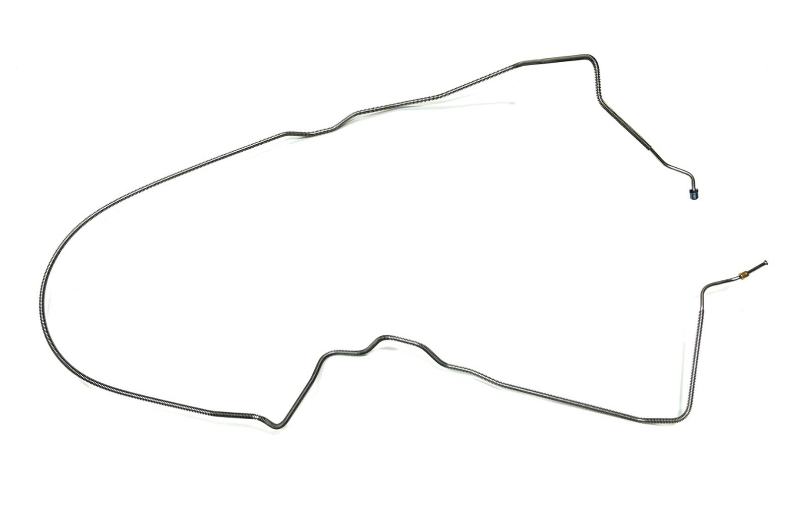 Prebent Galfan Coated Steel Brake Line. Runs From Prop Valve to Rear Axle Hose