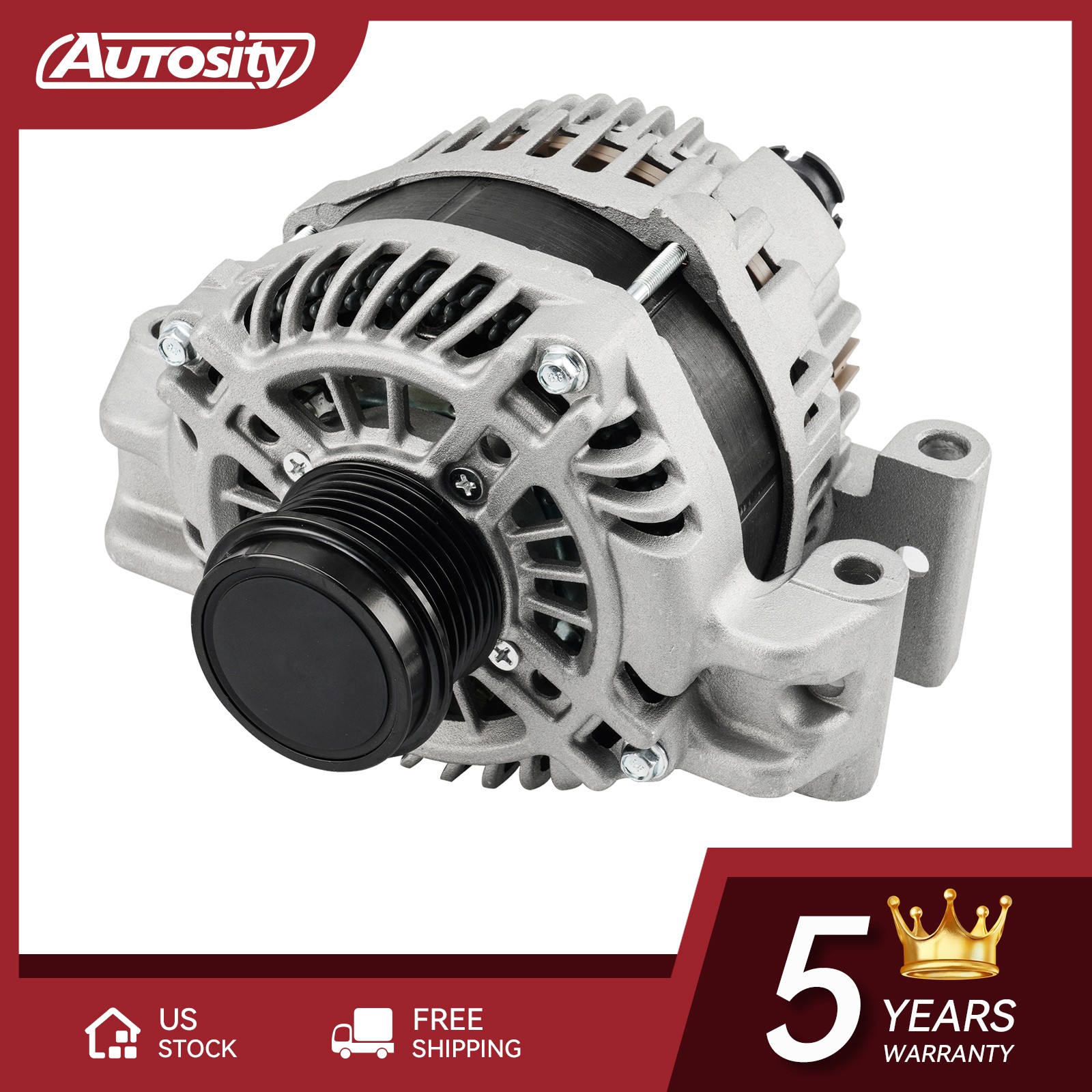 For 2015-2021 Jeep Renegade 2.4L and 2015-2019 Cherokee 2.4L Alternator 11554
