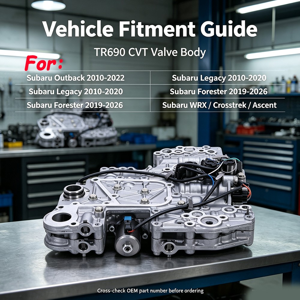 Transmission Valve Body TR690 CVT Fit For Subaru Levorg Outback Forester USA Transmission Valve Body TR690 CVT Fit For Subaru Levorg Outback Forester USA