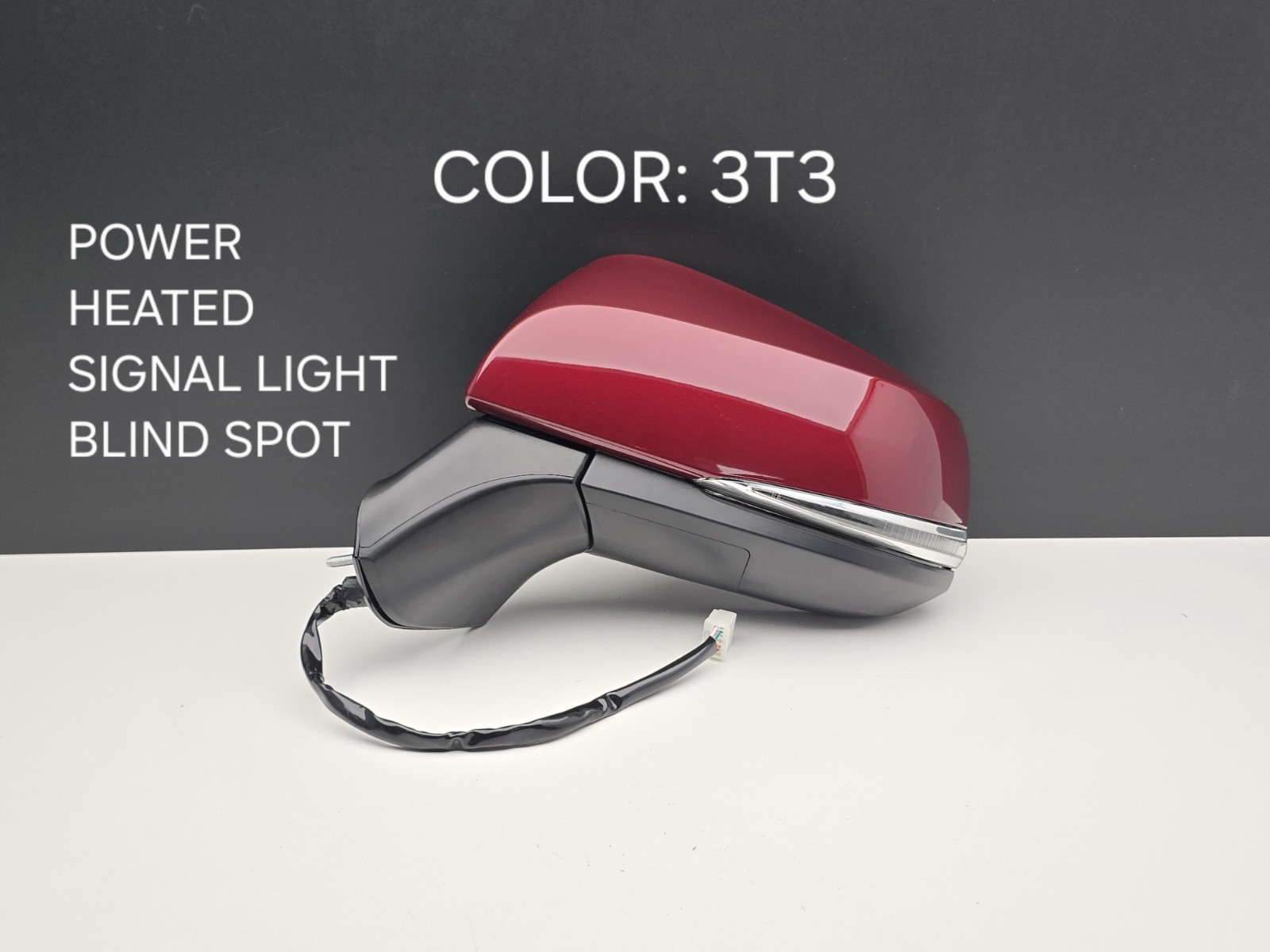 2019-2025 TOYOTA RAV4 Driver Left Side Mirrors Blind Spot Heated Signal 3T3