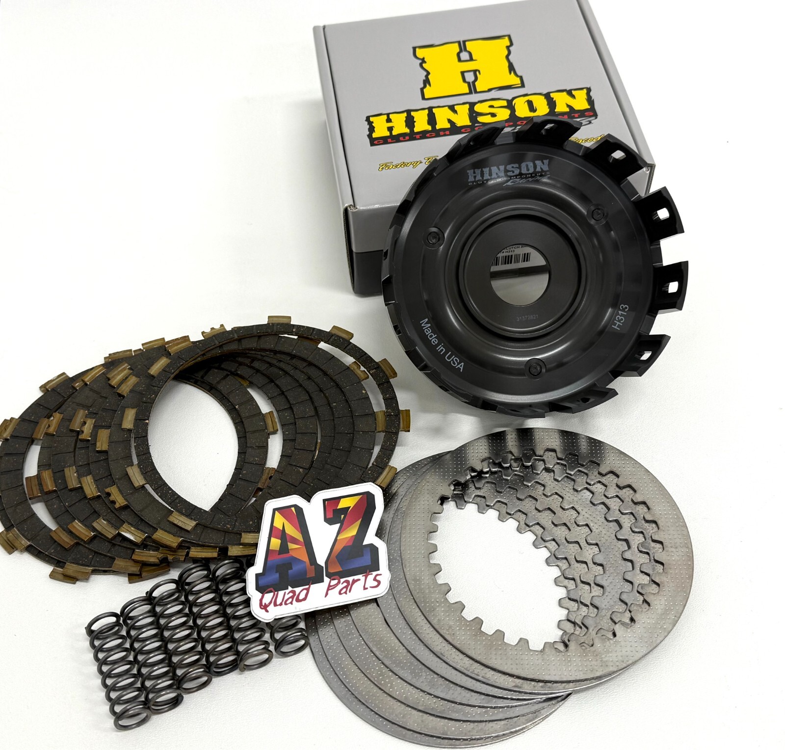 14-24 YFZ450R YFZ 450R Hinson Heavy Duty Clutch Billet Basket Fibers Springs