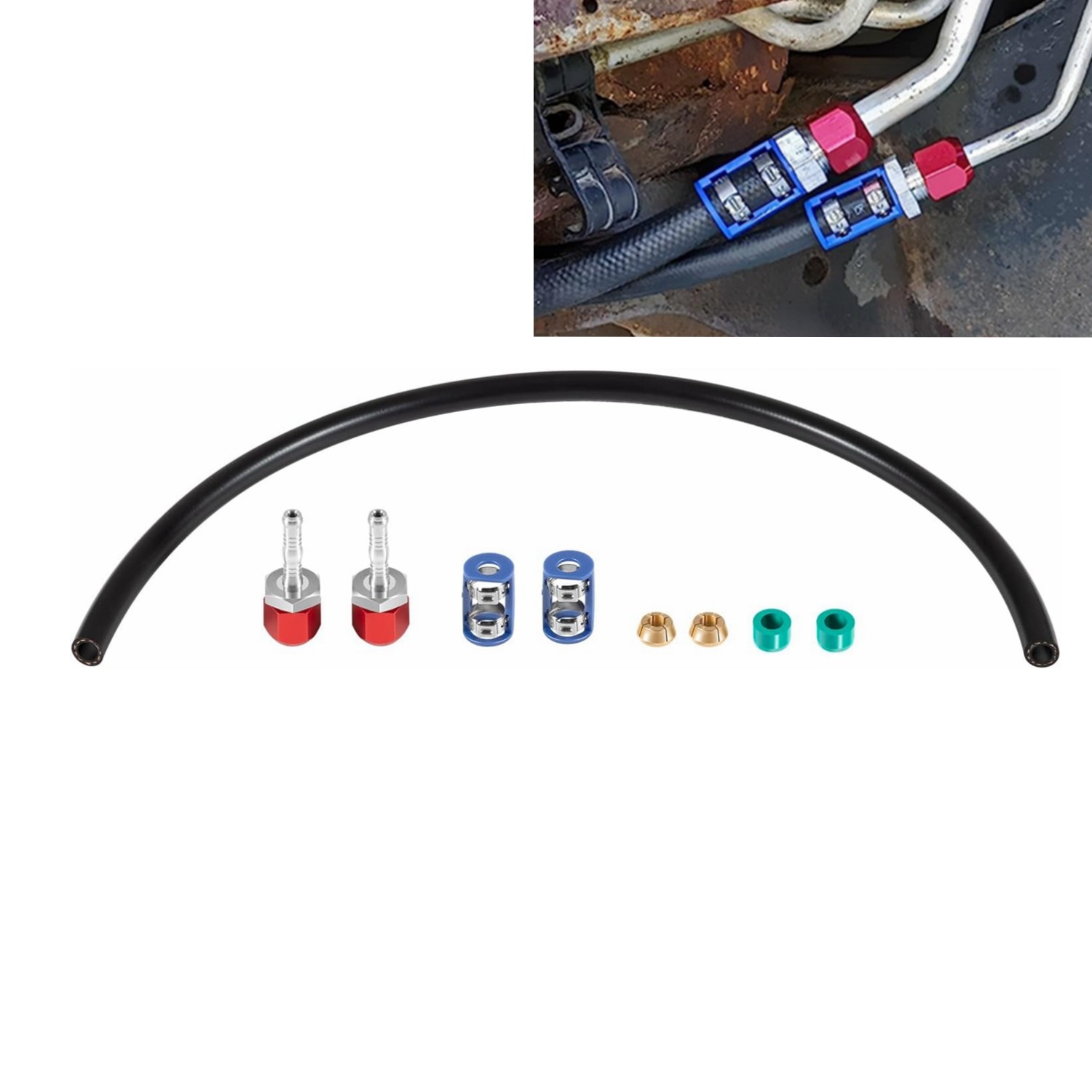800-671 A/C Line Splice Connector Kit  for 3/8\