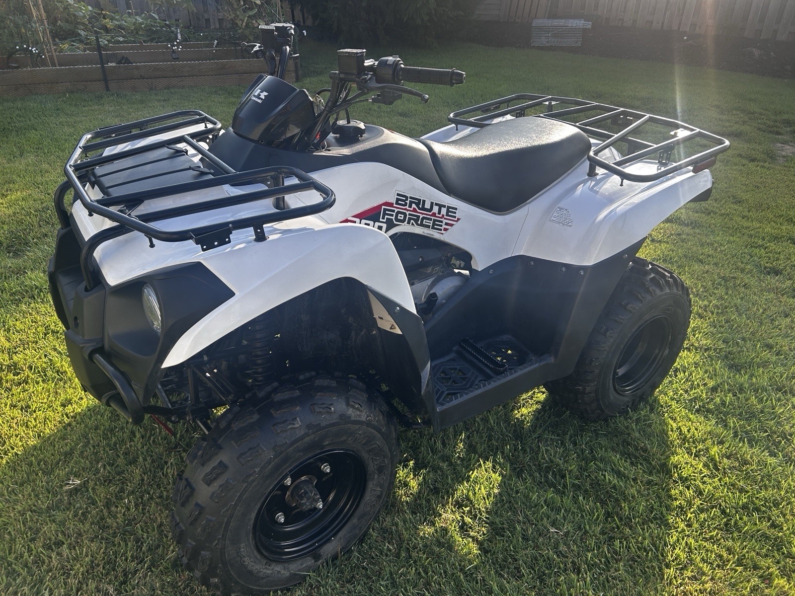 2021 Kawasaki Brute Force 300 ATV Automatic w/ Winch, Racks & Hitch - Runs Great