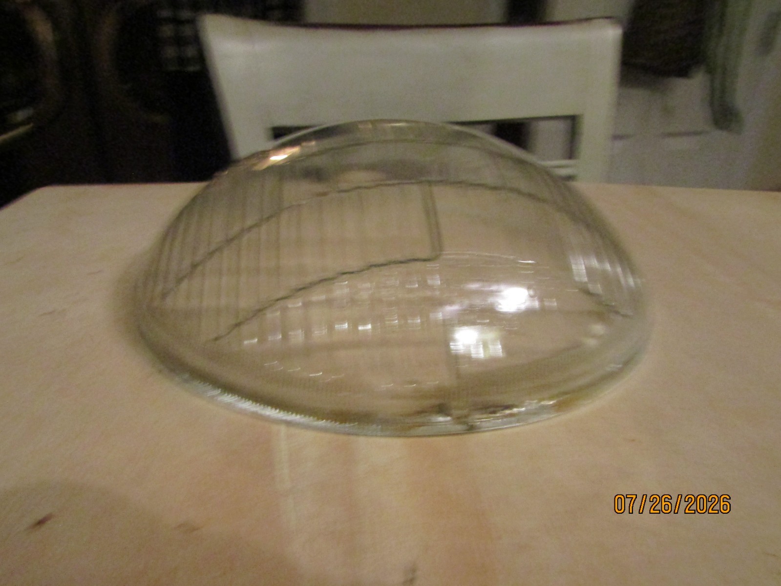 1935-36 Ford Two lite Headlight Lens Headlamp Design 7 7/8\