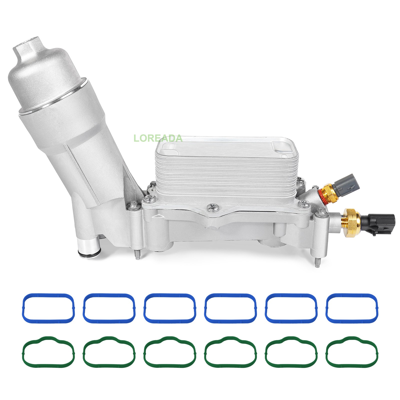 Full Alu Oil Cooler Filter Housing for Chrysler Jeep Dodge RMA 2017-2018 3.6L