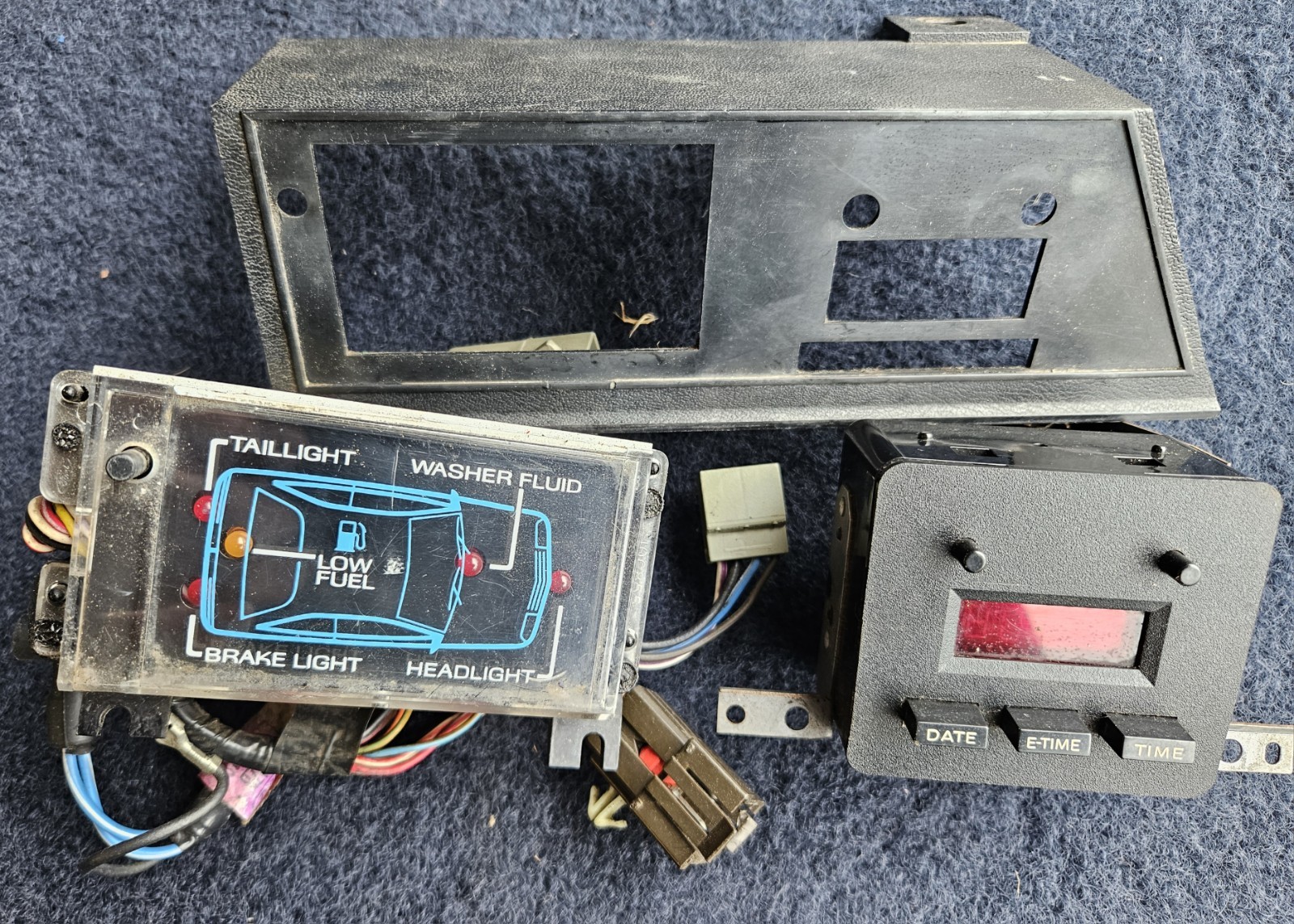 1984-1986 Fox Body Ford Mustang Clock Information Display