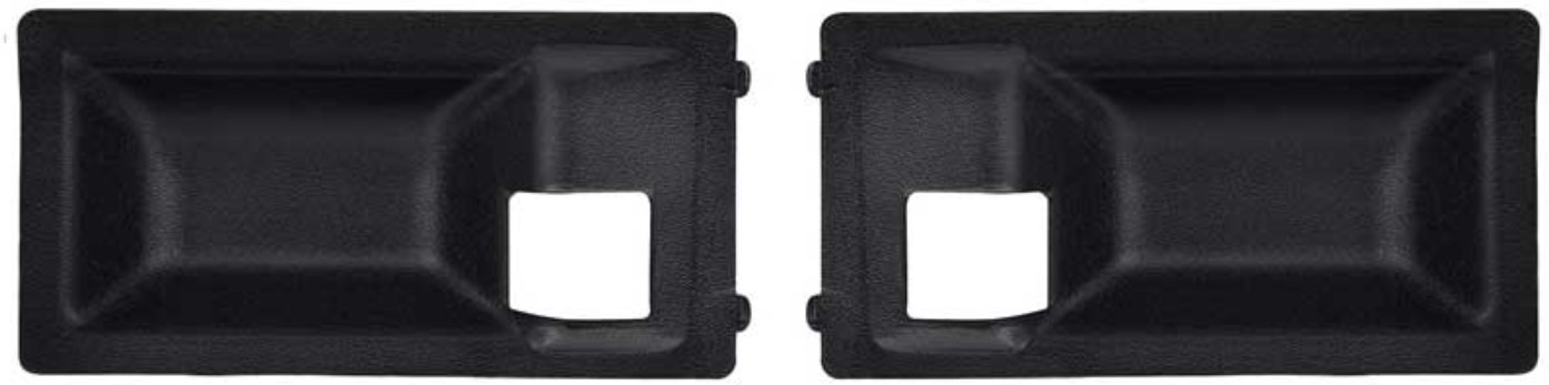 OER Inner Door Handle Escutcheon Set Deluxe Interior 1970-1974 Firebird & Camaro