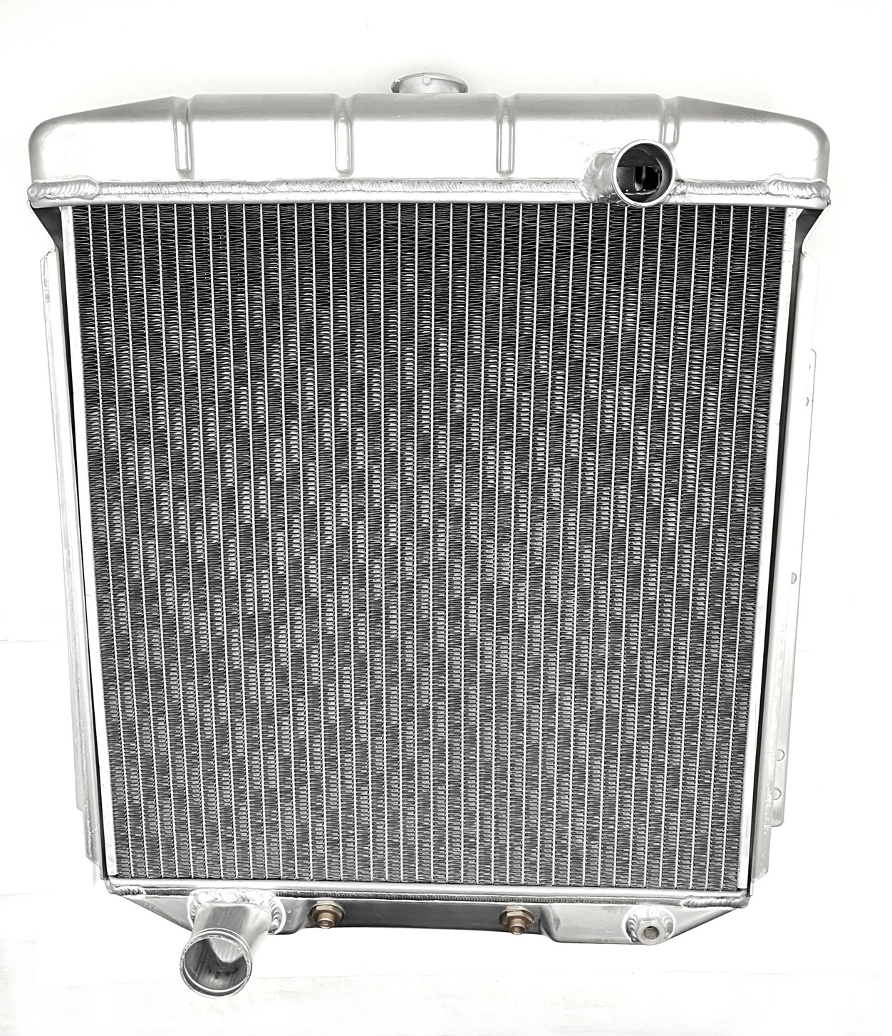 1954-56 Ford Mercury Radiator Fairlane Skyliner Monterey Aluminum 2 Row