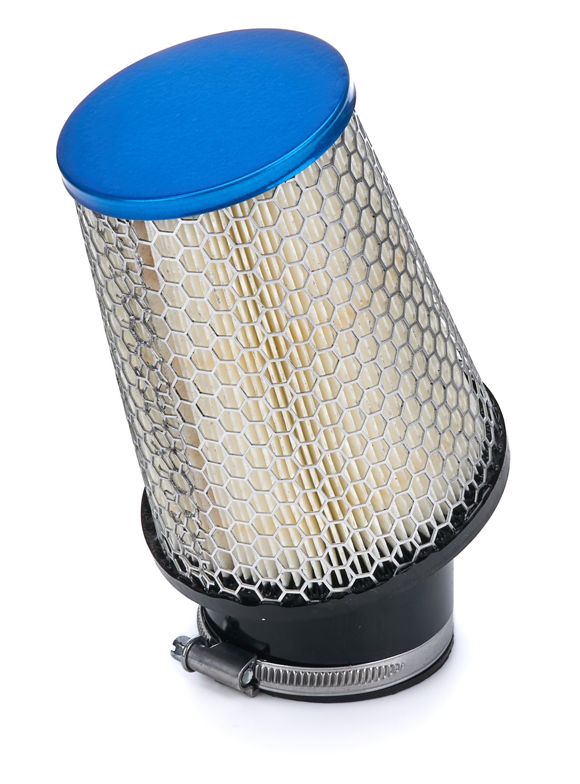 OTR FILTERS Otr Filters Filter Air Kart 2.437in Inlet 5in 20 Deg Blue