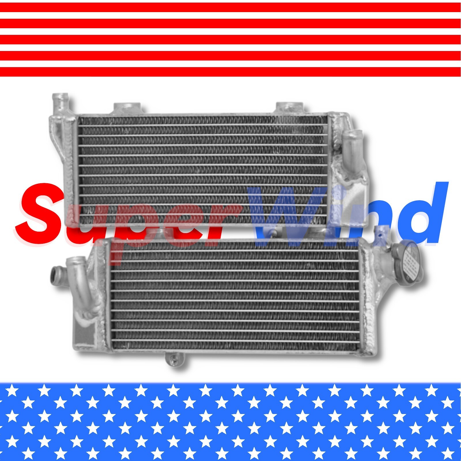 Summer for KTM 2009-2015 125 150 250 SX Left+Right All Aluminum Radiator 2013