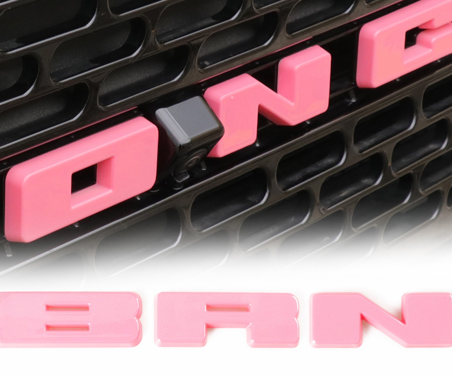 ABS Front Grille Logo Decorative Cover For Ford Bronco 2021+ 2/4Door Accessories