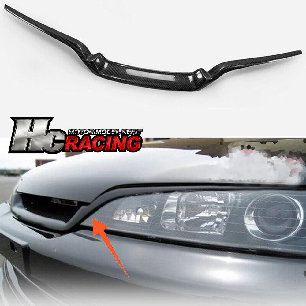 Carbon Fiber Front Grill Mesh Grille Cover For Honda Integra 1994-2001 JDM Type