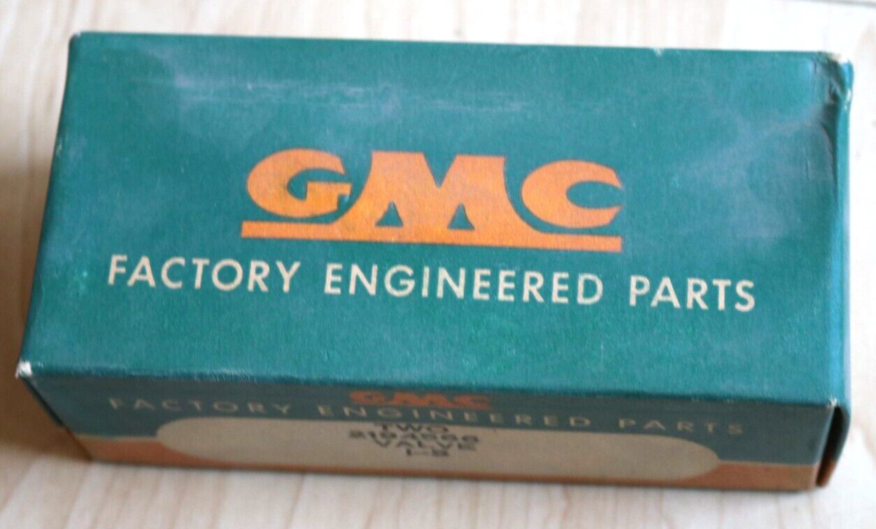 1952-53 gmc truck exhaust valves 2194566 NOS 1952-53 gmc truck exhaust valves 2194566 NOS