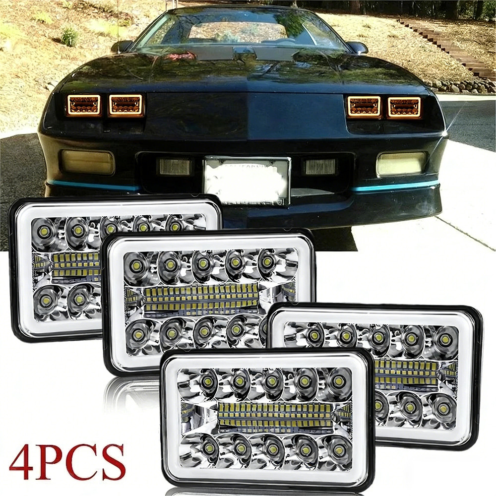 4pcs Fit 1982-1992 Chevrolet Camaro Z28 4x6\