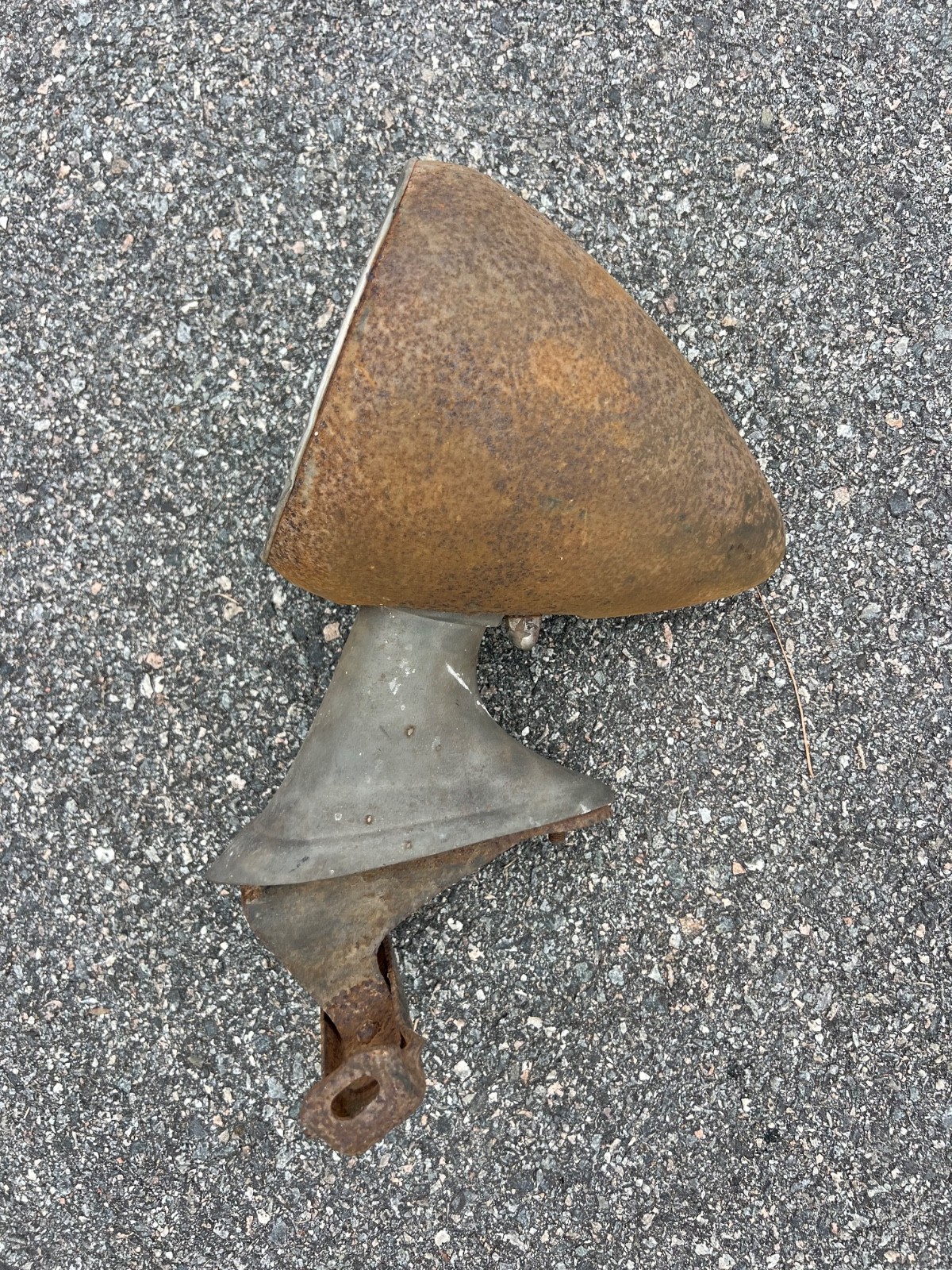 Vintage 1936 Plymouth P2 Passenger Car Headlight Pedestal Housing Assembly