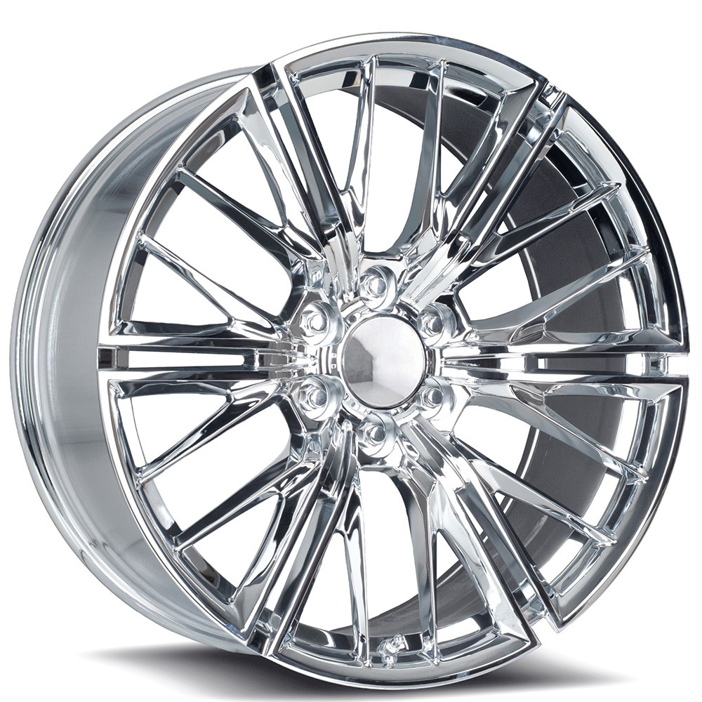 FR 28F - ZL1 GM Truck OEM Replica Wheels 22x9.5 Chrome Rims (4pcs) C3 FR 28F - ZL1 GM Truck OEM Replica Wheels 22x9.5 Chrome Rims (4pcs) C3