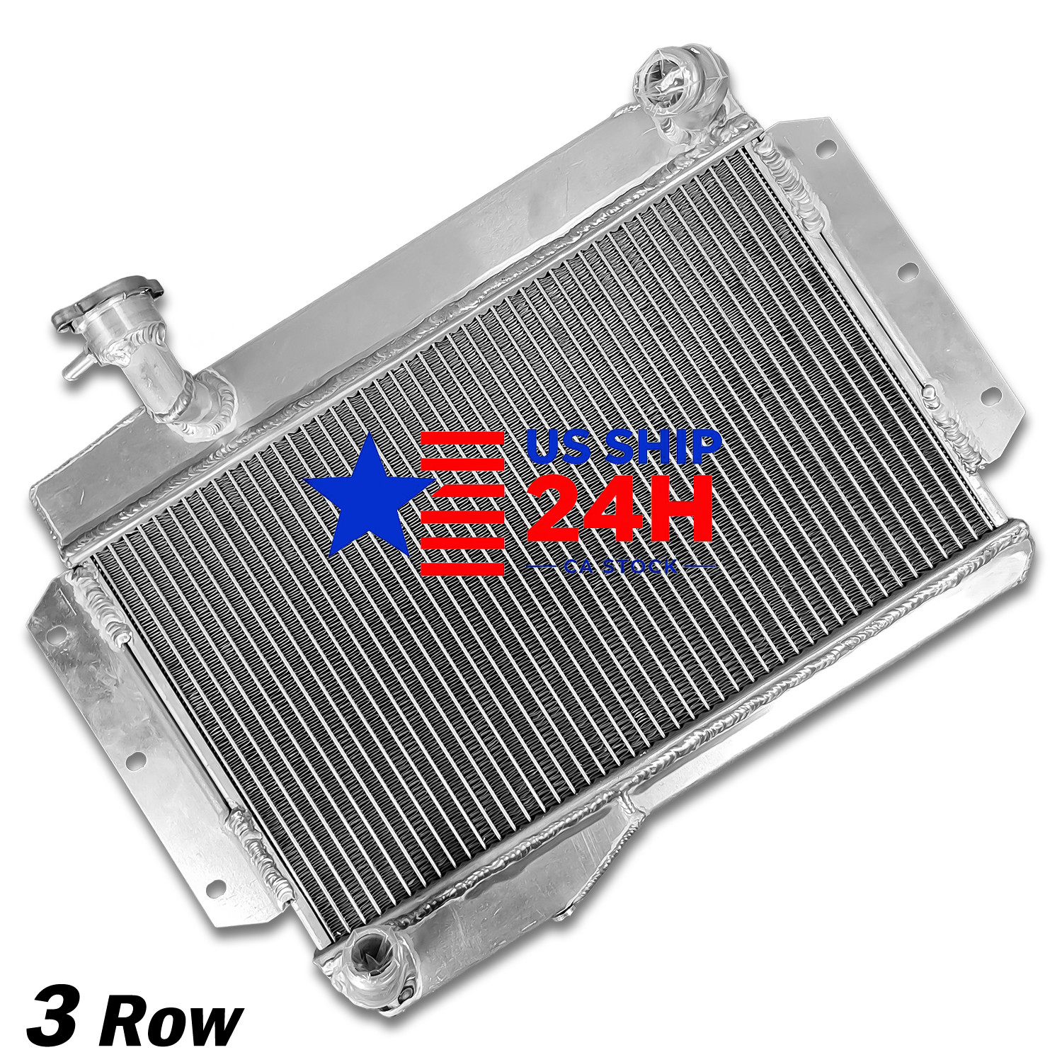 Aluminum Radiator For1963-1968 MG MGB GT/ROADSTER/BASE 64 1965 1966 1967 2Rows
