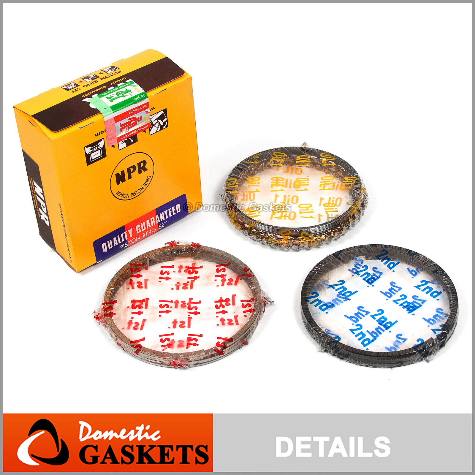 NPR Piston Rings Fit 01-15 Chevy GM 6.6L Diesel Duramax OHV 32V NPR Piston Rings Fit 01-15 Chevy GM 6.6L Diesel Duramax OHV 32V