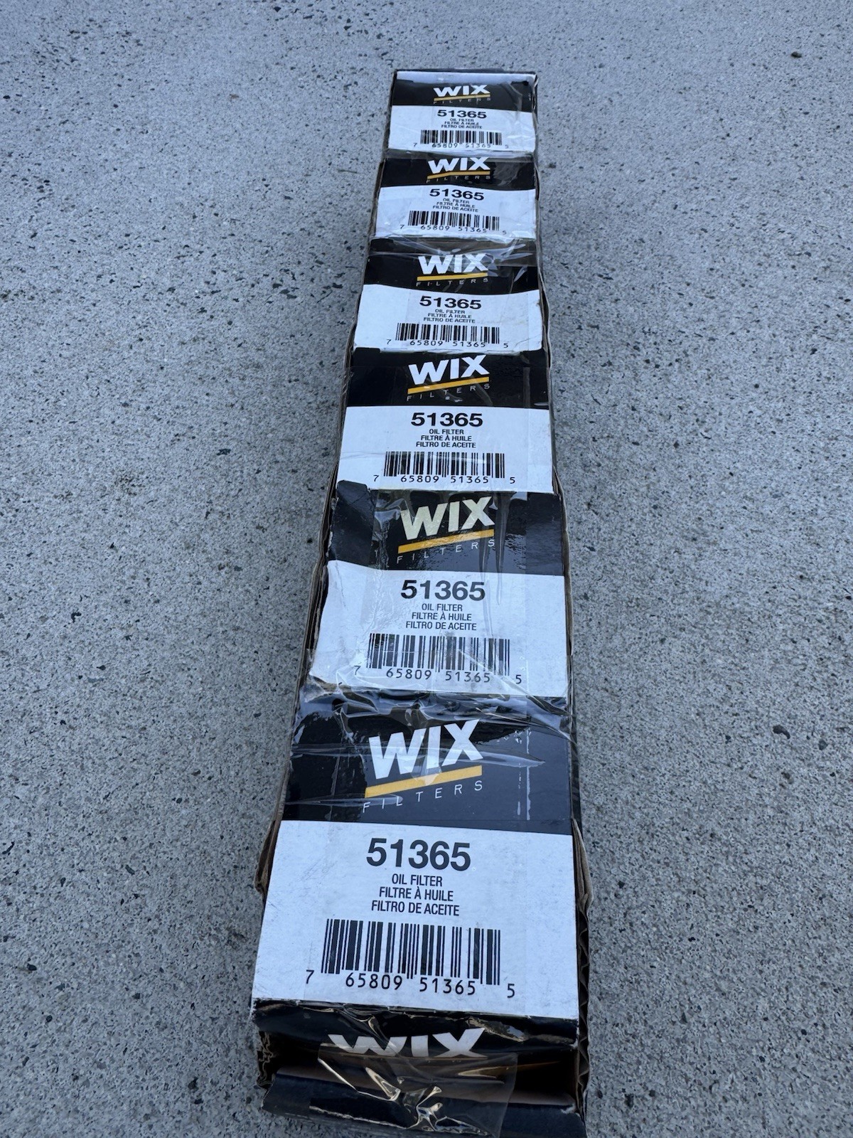 New Wix 51365 Engine Oil Filter Lot Of 6 Filters
