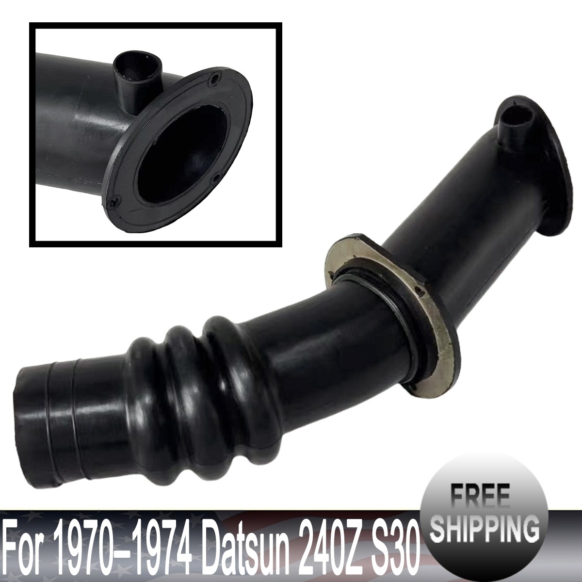 17208-N3050 Fuel Filler Neck Tube Pipe For Datsun 240Z Fairlady Z S30 1970–1974 17208-N3050 Fuel Filler Neck Tube Pipe For Datsun 240Z Fairlady Z S30 1970–1974