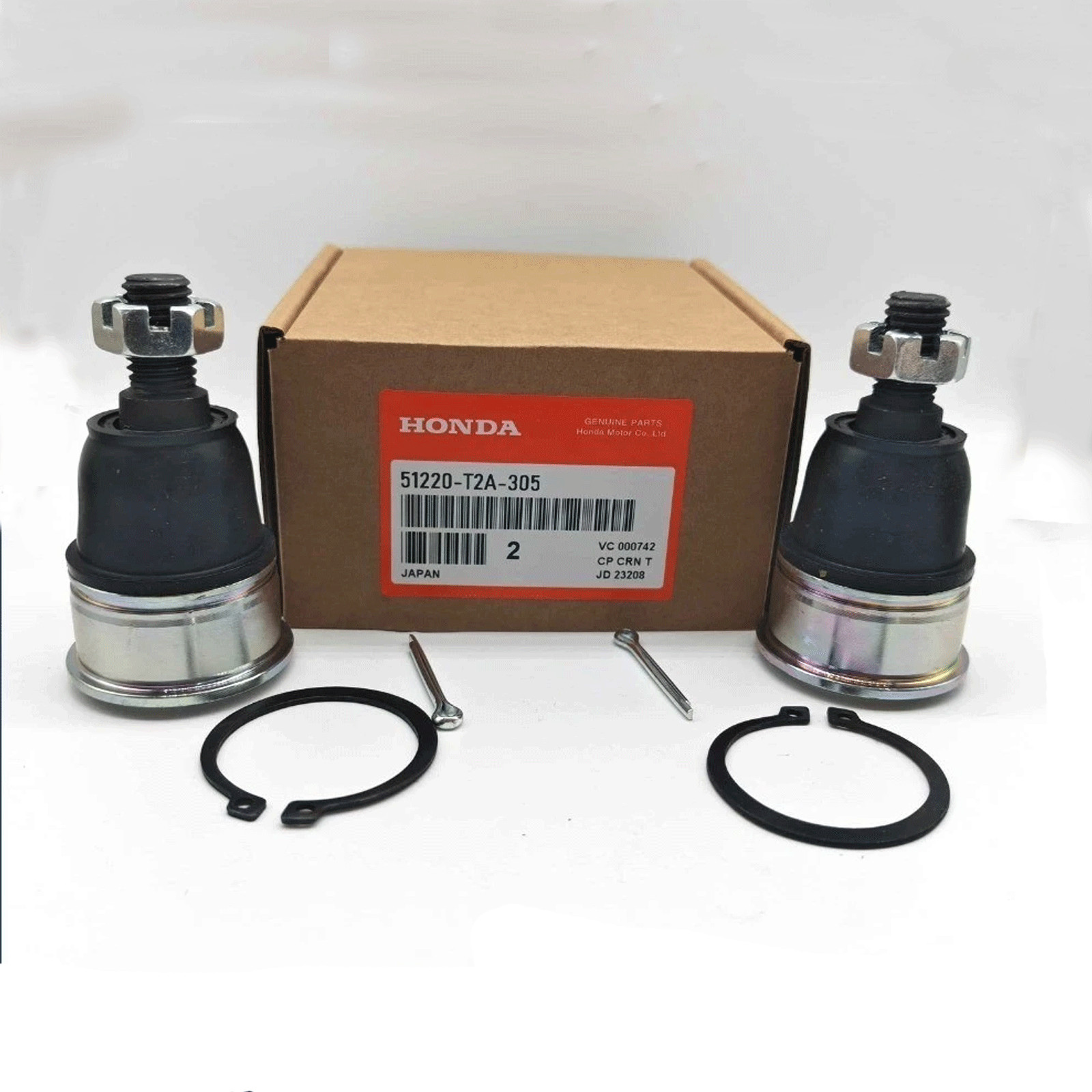 2x OEM Front Lower Ball Joint Assembly 51220-T2A-305 For Honda Accord Acura TLX 2x OEM Front Lower Ball Joint Assembly 51220-T2A-305 For Honda Accord Acura TLX
