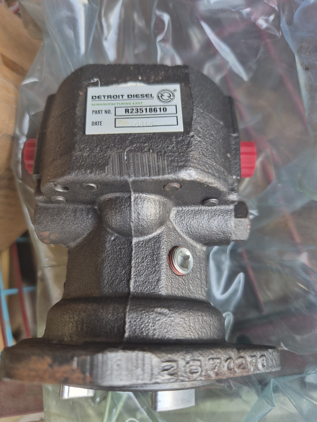 Remanufactured Reliabilt Detroit diesel Fuel Pump S60 Barnes R23518610 Remanufactured Reliabilt Detroit diesel Fuel Pump S60 Barnes R23518610