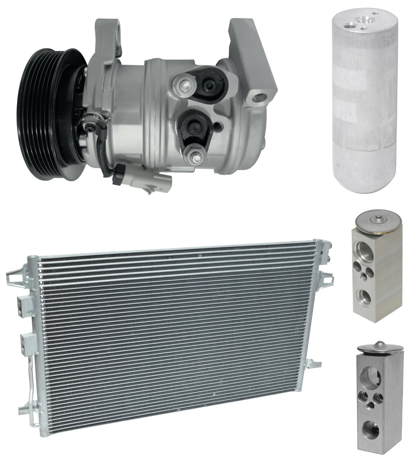 NEW RYC AC Compressor Kit W/ Condenser F043A-N Fits Grand Caravan 3.3L 3.8L 2005