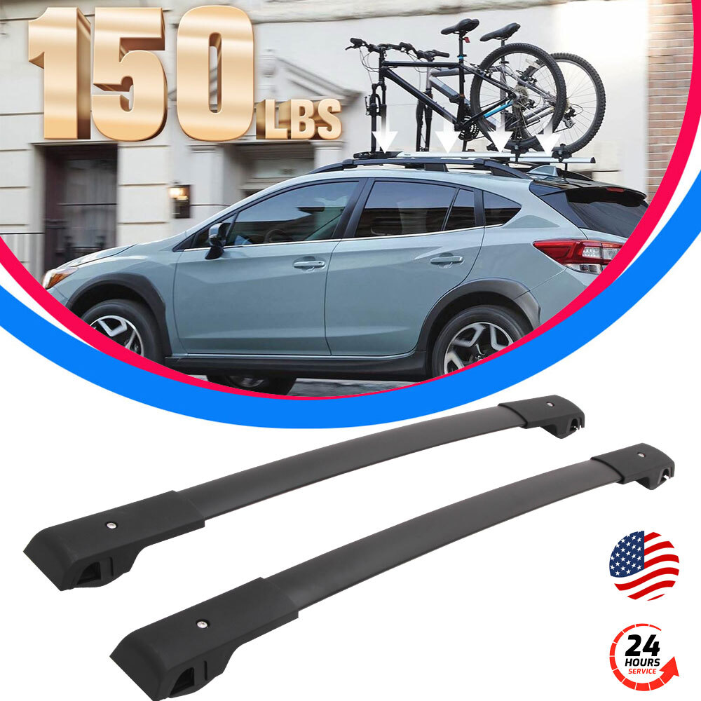 2 PCS Black Cross Bars For Mercedes Benz GLK 2009-2015 Roof Rack Rails