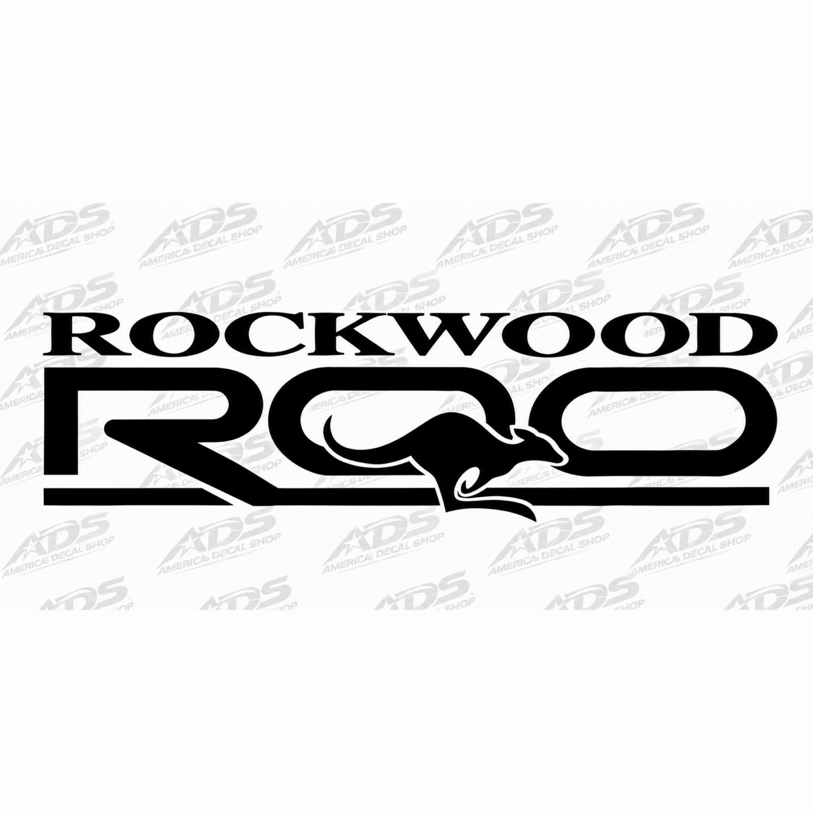 Rockwood Roo By FW Rear side Camper RV Trailer Vinyl Decals 1PC OEM New Oracle
