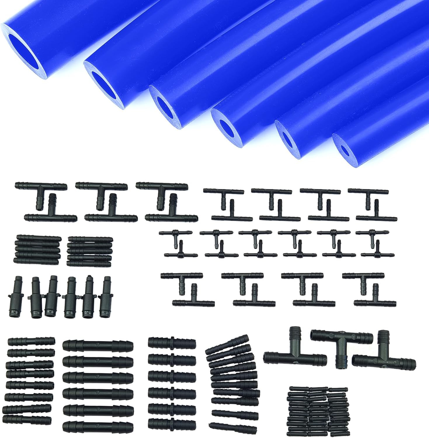 5Ft 6x For Ram 1500 Vacuum Line Silicone Hose Vacuum Line Kit & 113X Connectors