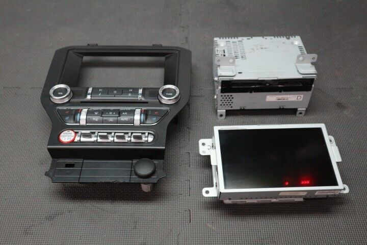 2015-2017 Ford Mustang GT Face Plate, Screen, Radio SET - Sync 3 - OEM