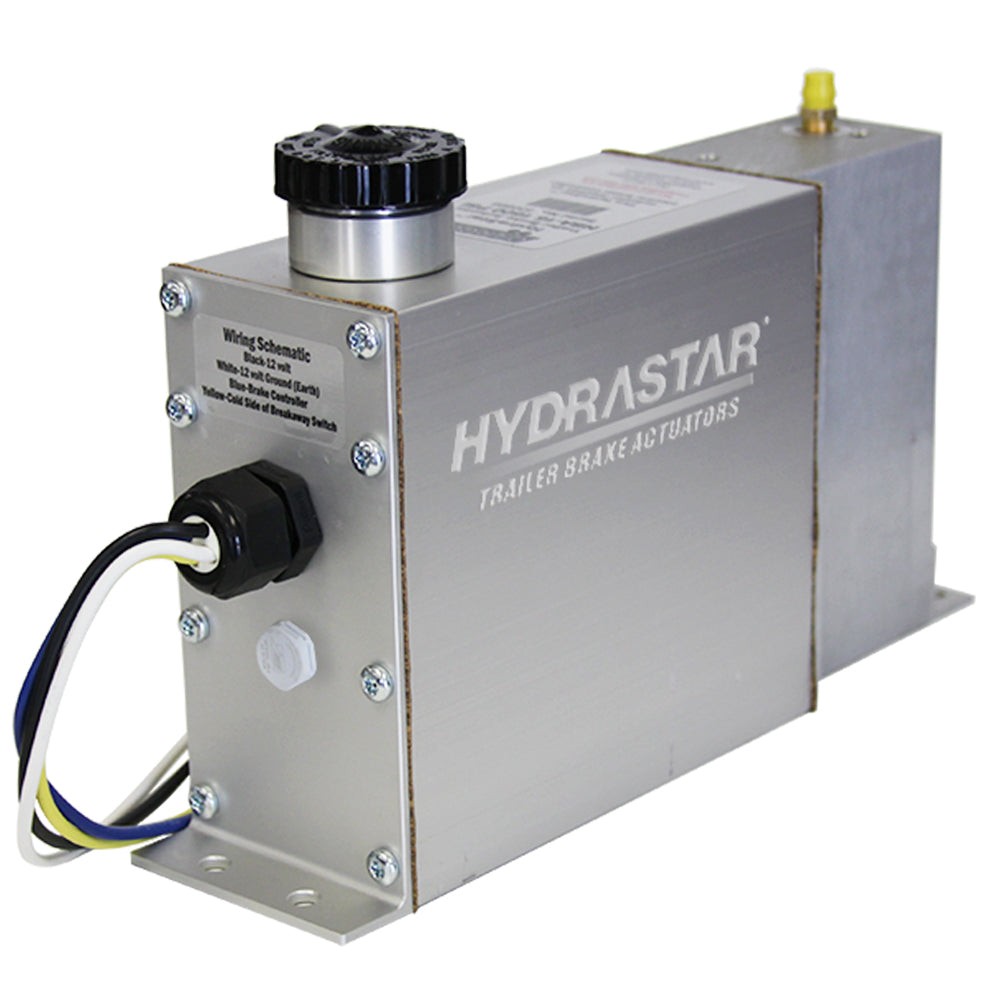 Hydrastar Electric Over Hydraulic Brake Actuator 1600 PSI for Disc Brakes Hydrastar Electric Over Hydraulic Brake Actuator 1600 PSI for Disc Brakes