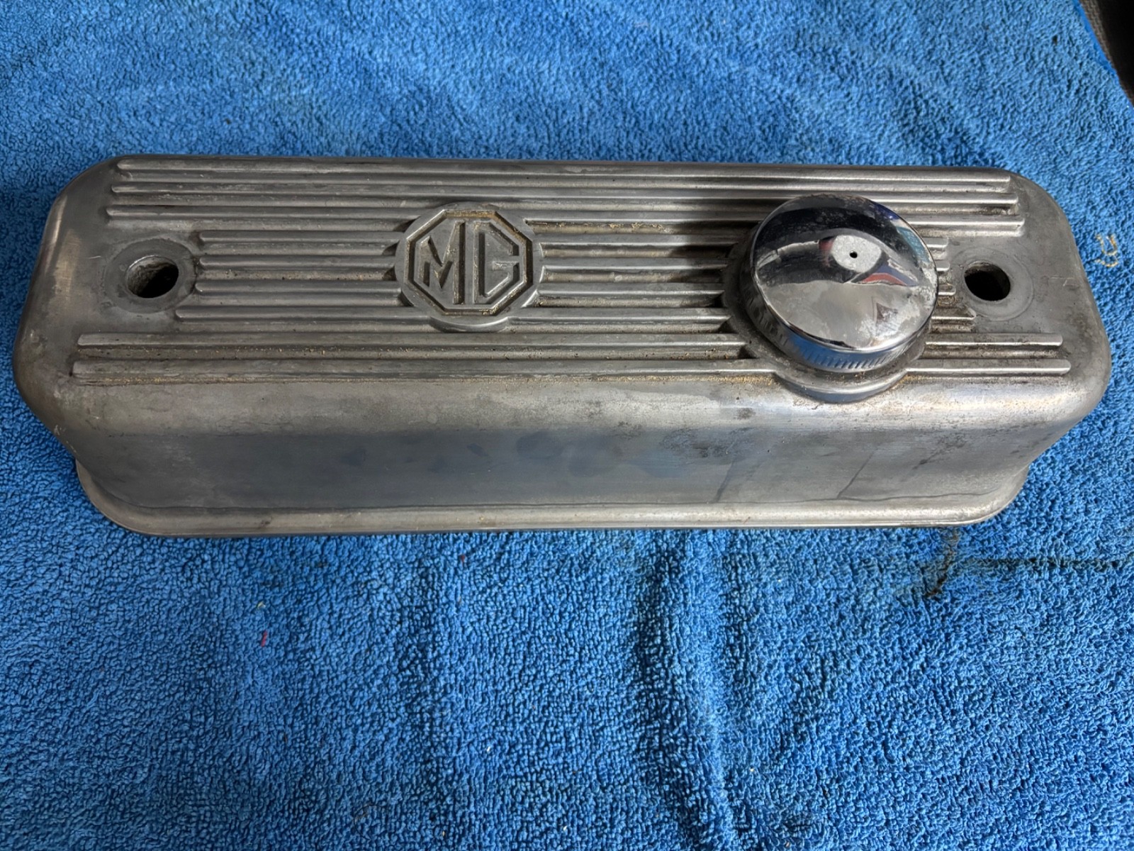 MGB Aluminum Engine Valve / Rocker Cover  MG B GT Roadster