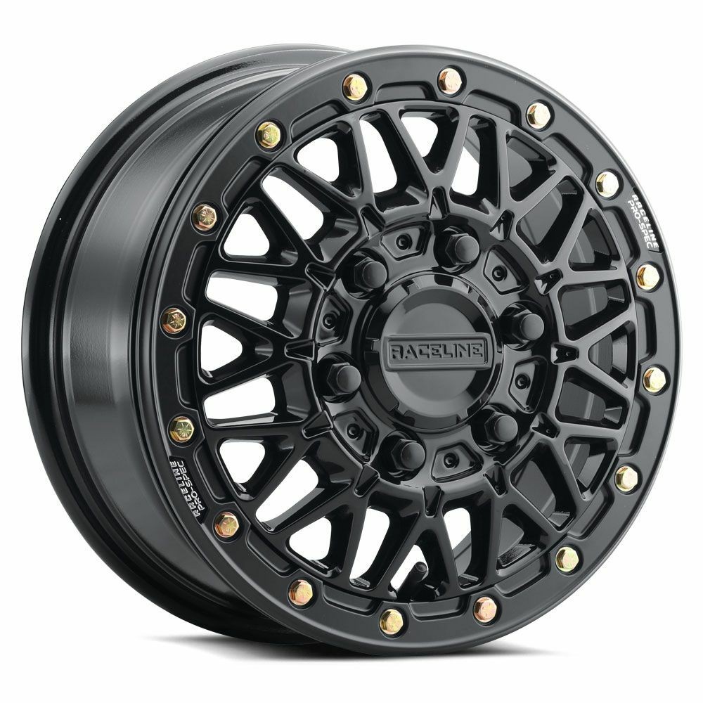 RACELINE - Omega 15x6.5 6/5.5 +74mm Gloss Black | A15GB-56560+74