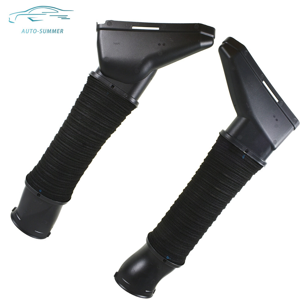 Pair of Air Intake Hose Pipe Duct For 2014-2017 Mercedes-Benz S550 S63 AMG