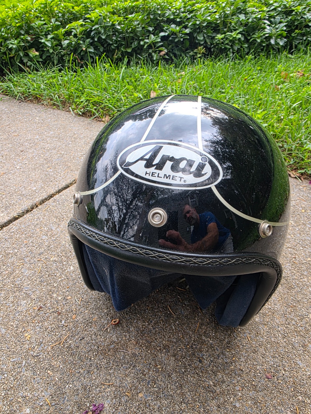 Arai Classic Helmet, open face, vintage, cruiser, japanese Arai Classic Helmet, open face, vintage, cruiser, japanese