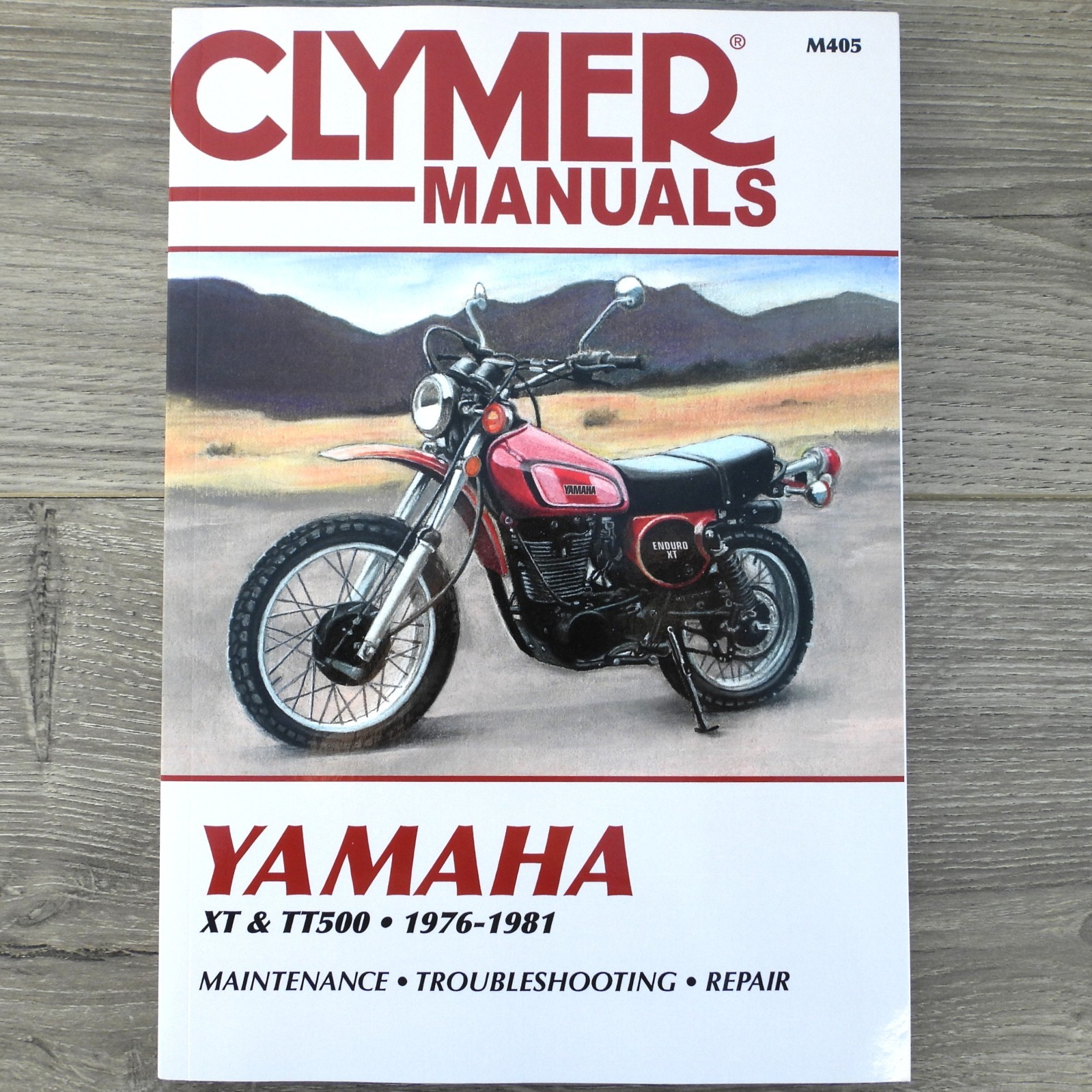 1976-1981 Yamaha XT TT 500 XT500 TT500 CLYMER REPAIR MANUAL M405