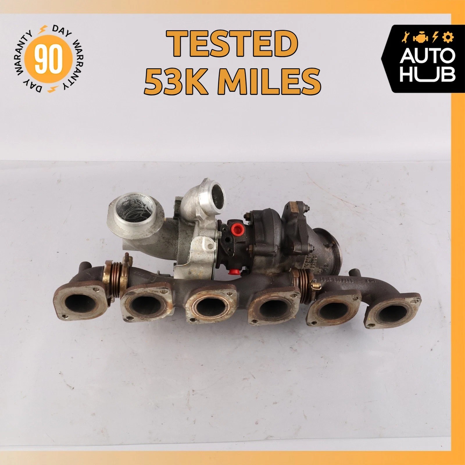 03-17 Mercedes W215 CL600 SL600 M275 Turbocharger Turbo Manifold Right Side OEM 03-17 Mercedes W215 CL600 SL600 M275 Turbocharger Turbo Manifold Right Side OEM