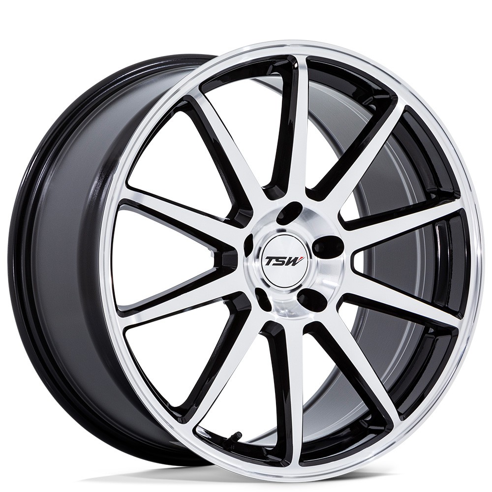 20x9 TSW Wheels TW004 Canard Gloss Black w/ Machined Face Rims 5x120 ET+27 (1pc) 20x9 TSW Wheels TW004 Canard Gloss Black w/ Machined Face Rims 5x120 ET+27 (1pc)
