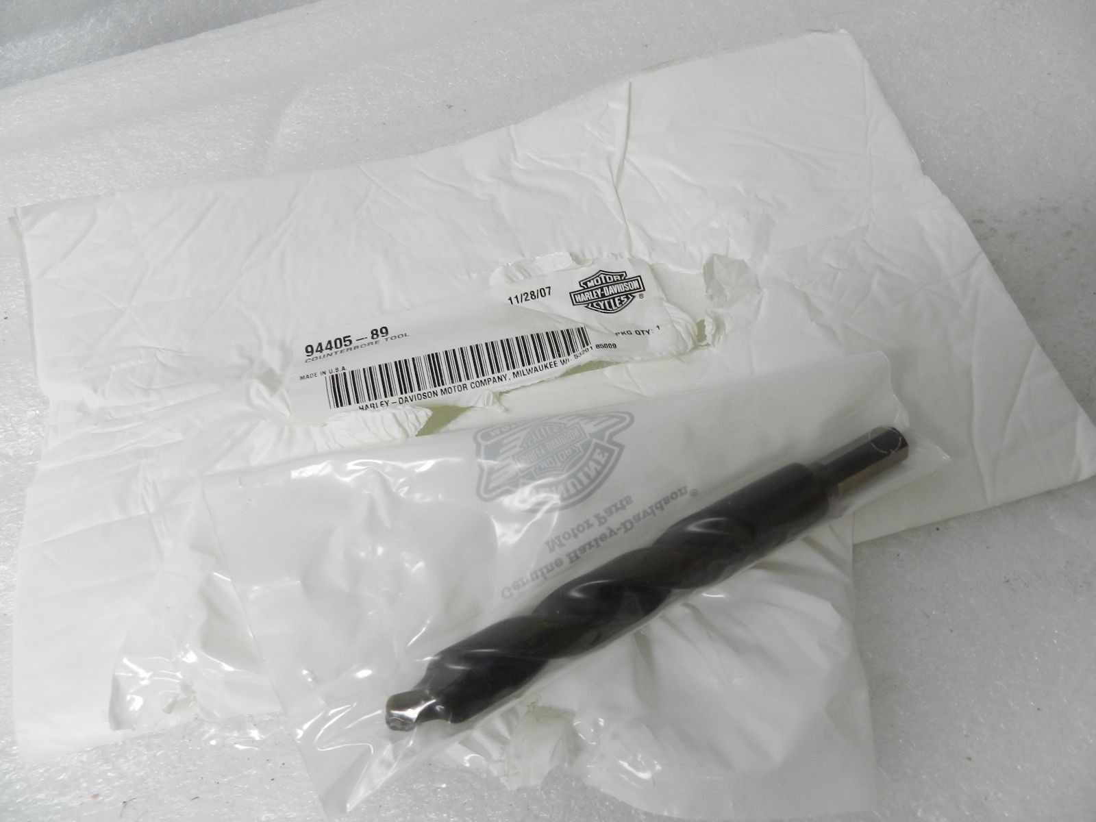 94405-89 NEW OEM 1986-1990 HARLEY-DAVIDSON SPORTSTER COUNTERBORE TOOL