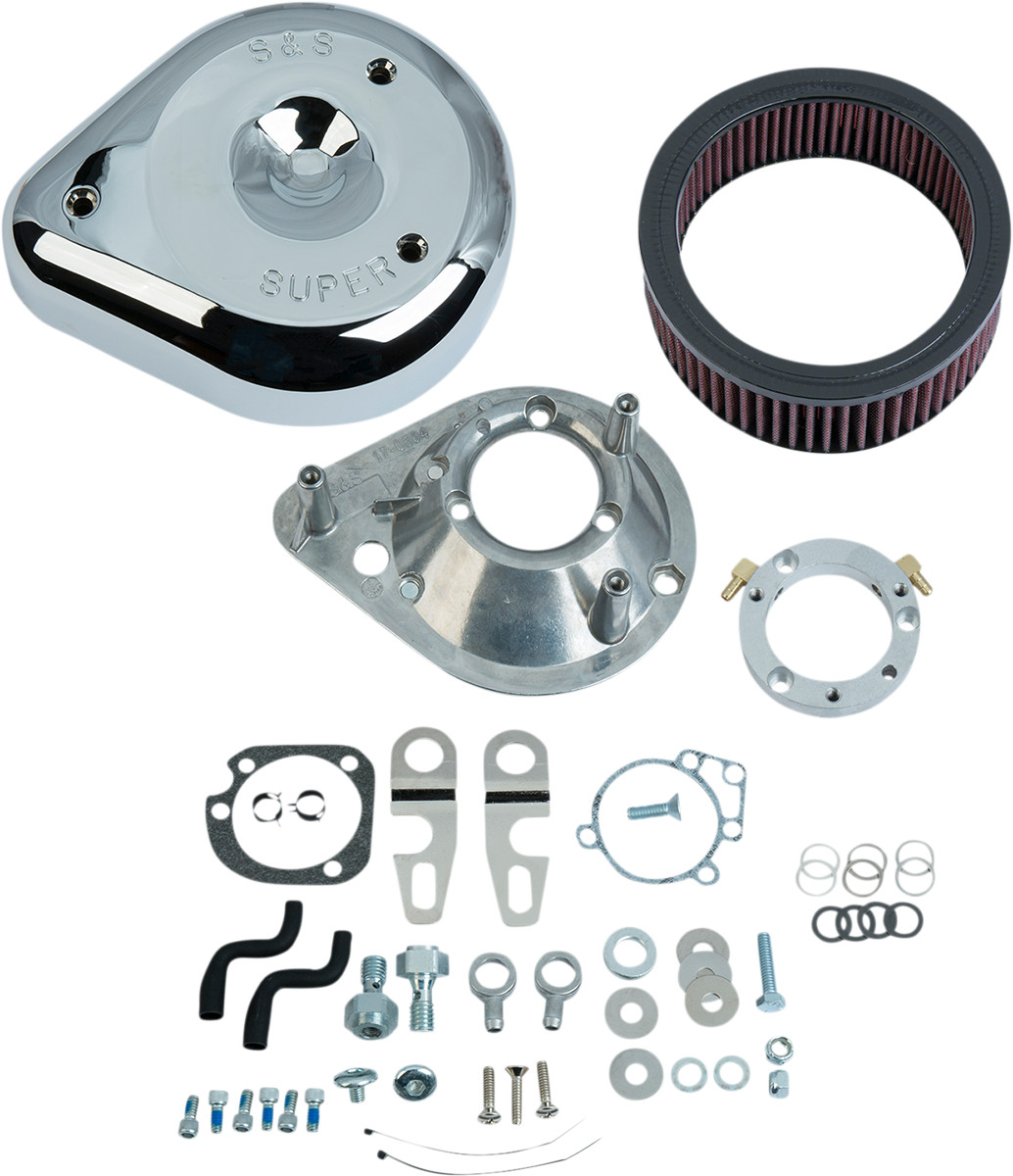 S&S CYCLE - Teardrop Air Cleaner Chrome | 170-0306E S&S CYCLE - Teardrop Air Cleaner Chrome | 170-0306E