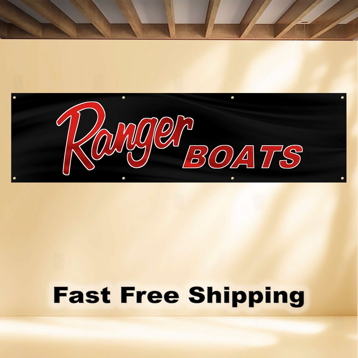 RANGER BOATS 2'X8' BANNER FLAG RANGER BOATS 2'X8' BANNER FLAG