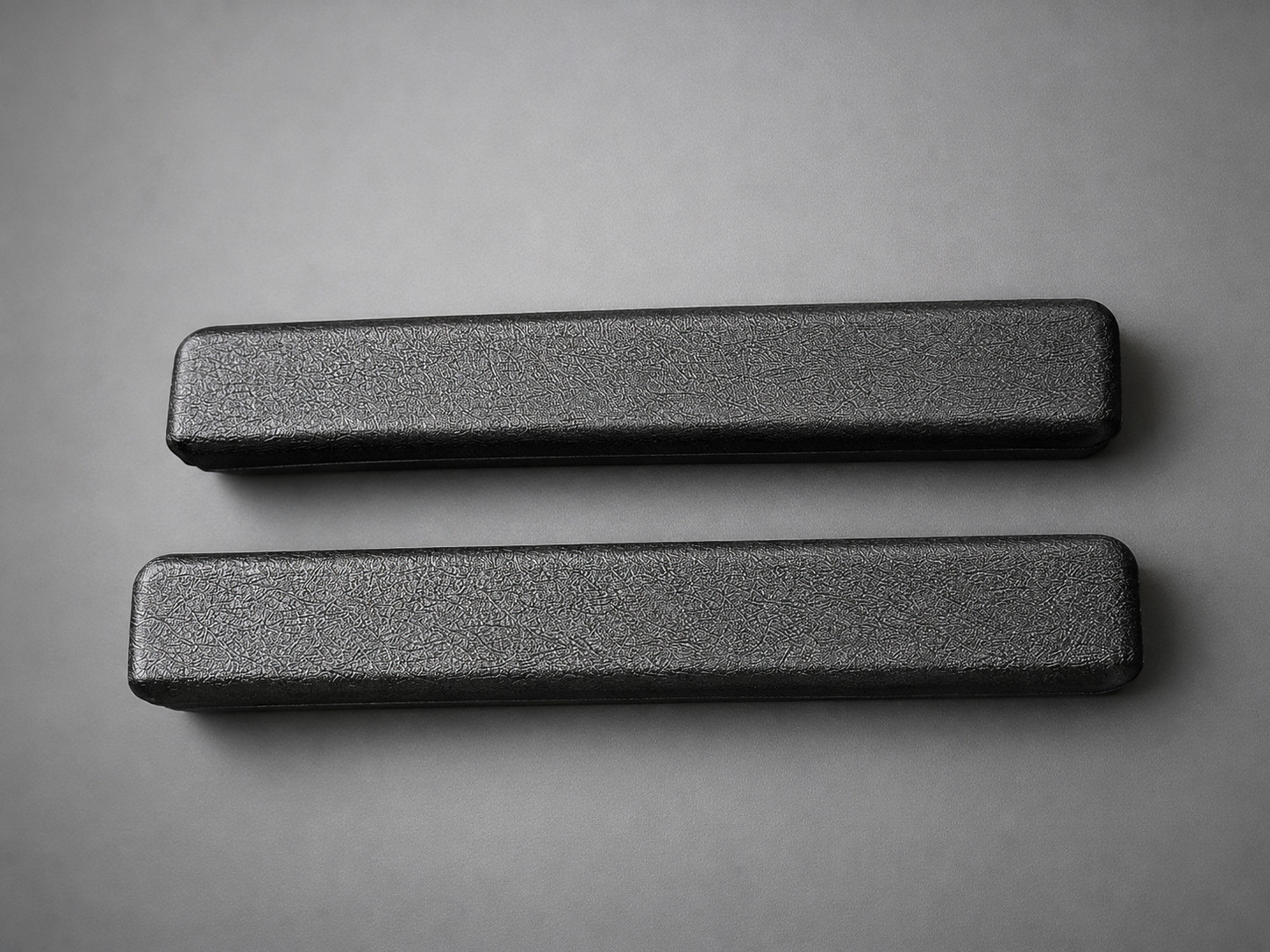 1962-1964 Chevrolet Impala Bel Air Front Arm Rest Pads Black Pair 2 Door LH RH 1962-1964 Chevrolet Impala Bel Air Front Arm Rest Pads Black Pair 2 Door LH RH