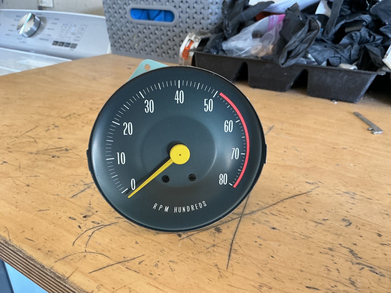 1966-1967 Pontiac GTO Reproduction Factory Tachometer With Rally Gauges 1966-1967 Pontiac GTO Reproduction Factory Tachometer With Rally Gauges