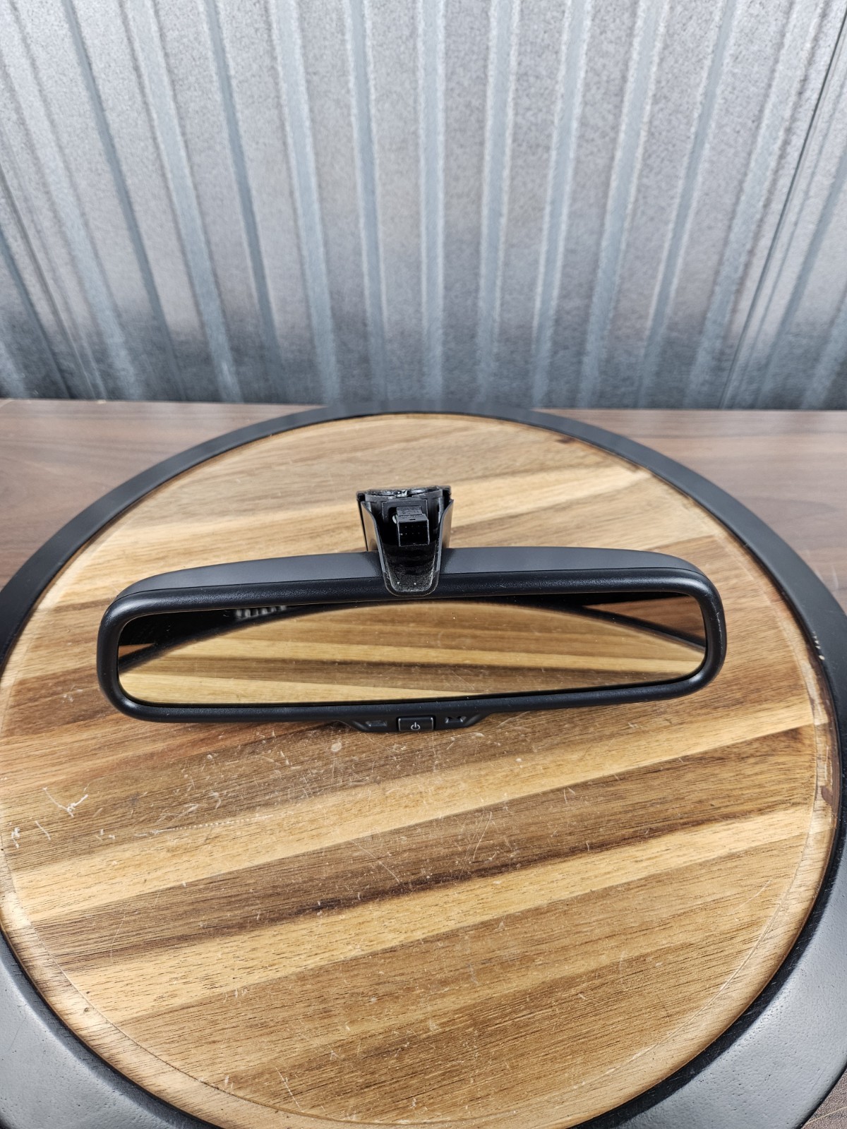 04-08 Audi A4 S4 Convertible Interior Rear View Mirror  BLACK  OEM