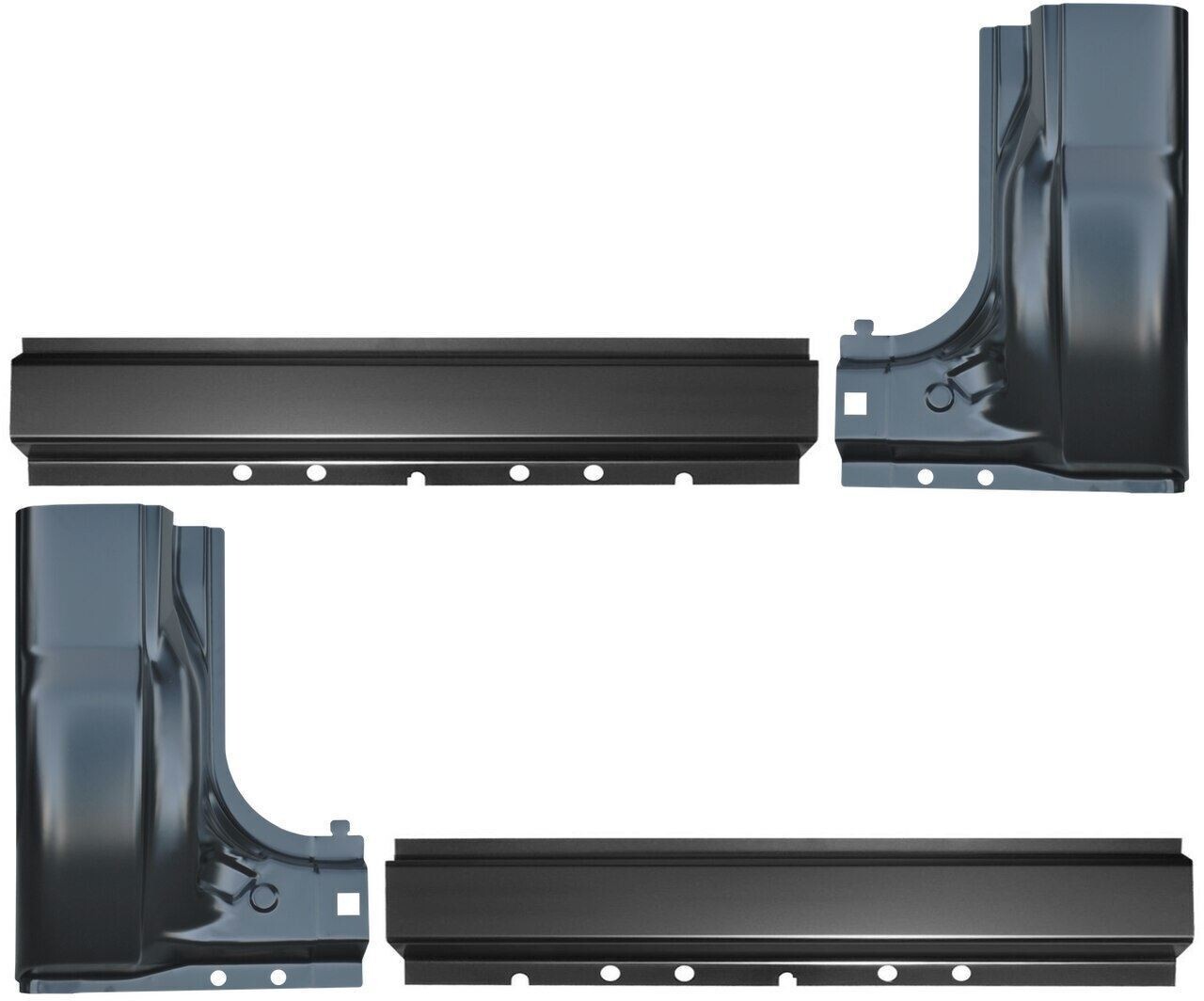 Lh Rh1999-2016 Super Duty Pickup Rocker Panel Cab Corner Set 2 Dr Std. Cab Lh Rh1999-2016 Super Duty Pickup Rocker Panel Cab Corner Set 2 Dr Std. Cab