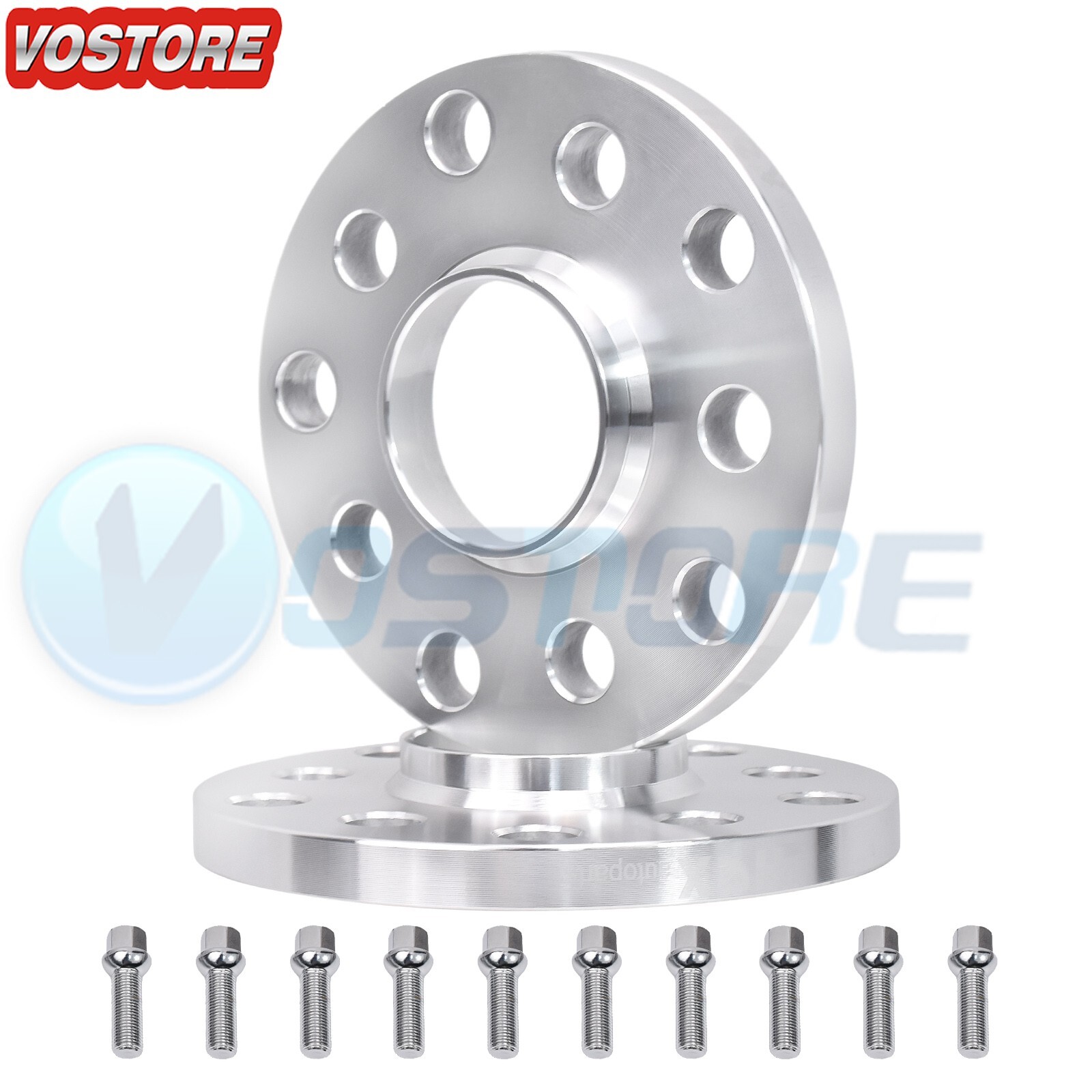 (2) 12mm Hubcentric Wheel Spacers Adapters 5x100 / 5x112 for VW Audi 57.1mm Bore (2) 12mm Hubcentric Wheel Spacers Adapters 5x100 / 5x112 for VW Audi 57.1mm Bore