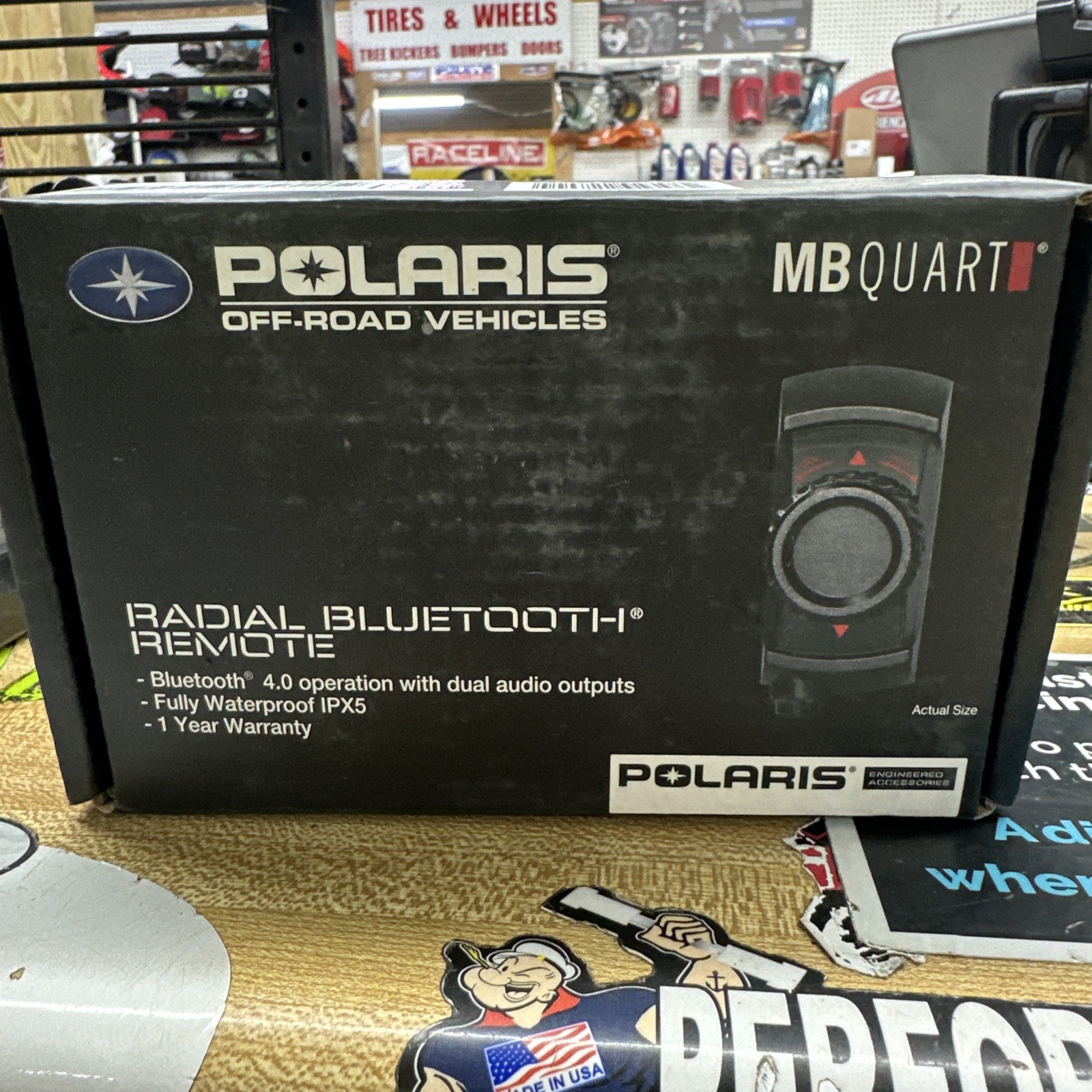 Polaris MB Quart Bluetooth Audio Remote 2883113 Polaris MB Quart Bluetooth Audio Remote 2883113